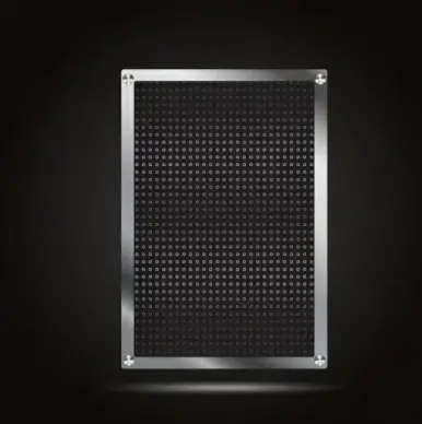 metal sheet background shiny monochrome holes decoration