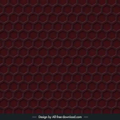 metallic backdrop template dark seamless symmetric hexagon