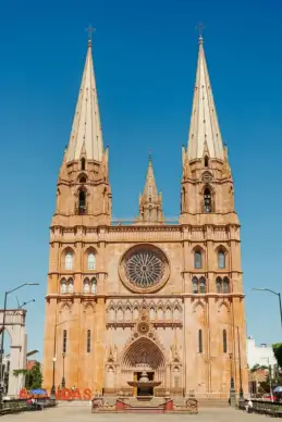 mexico scenery picture elegant church architecture