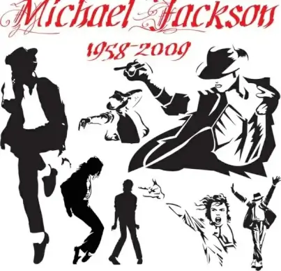 michael jackson classic motion vector