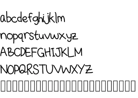 Michelle Digital Handwritten