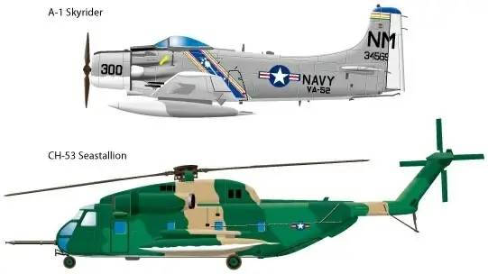 military aircraft vector