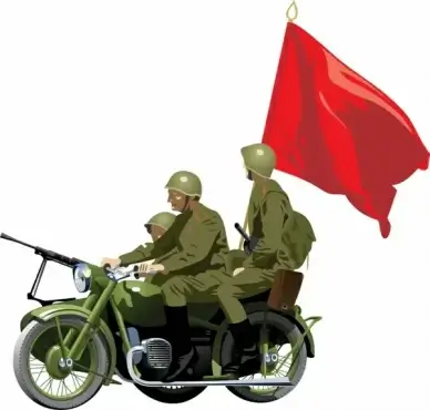 military force icon colored 3d sketch cartoon design