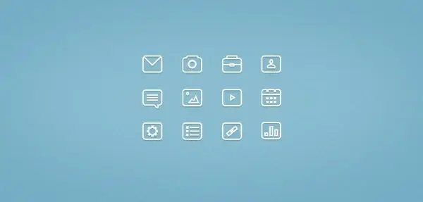 Mini Glyph Icons