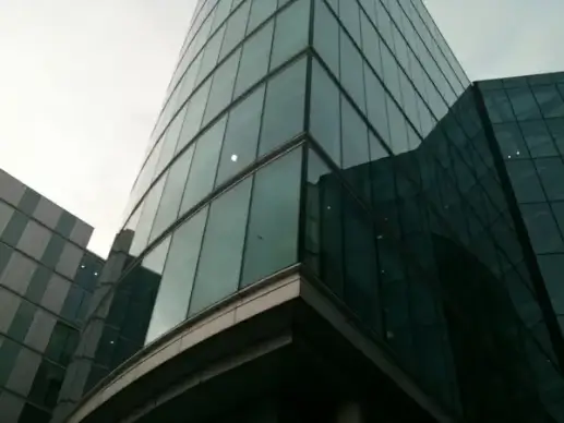 mirror glass building