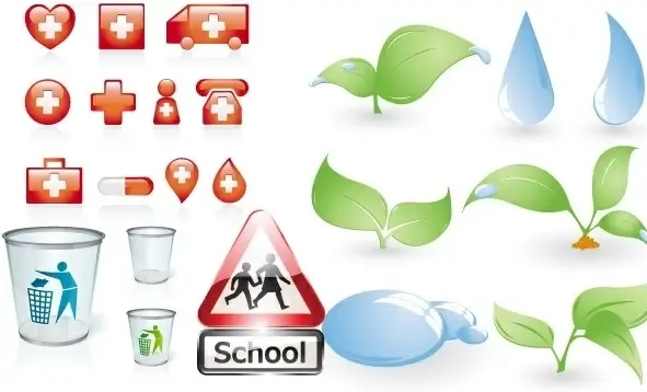 Mixed Vector Icons