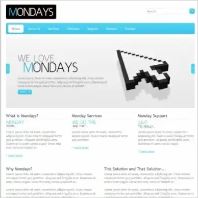 Mondays Template