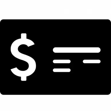 money check alt sign template dollar symbol lines sketch contrast black white design