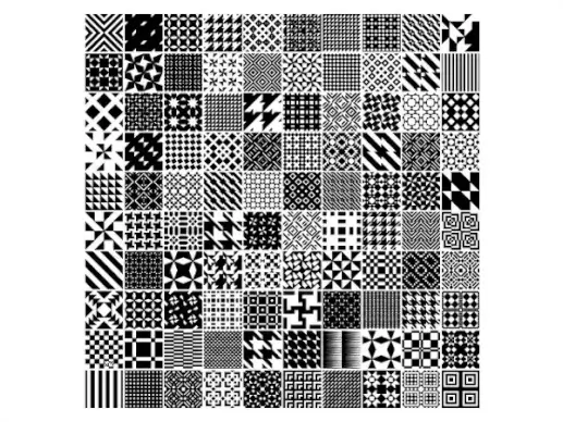 
								Monochrome Geometric							