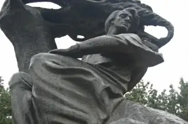 monument statue chopin