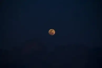 moon clouds full moon