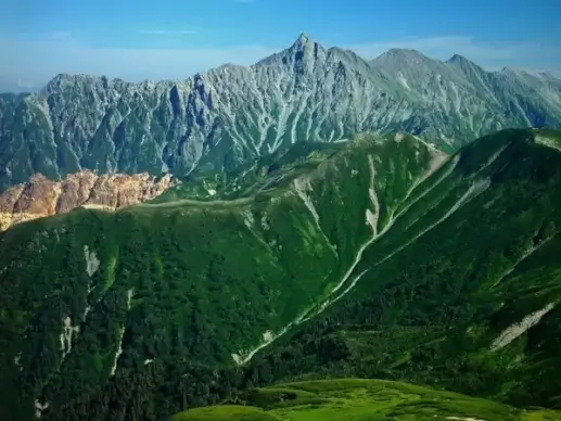 mount yari japan landscape