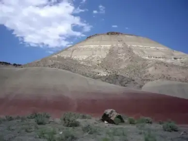 mountain hill red