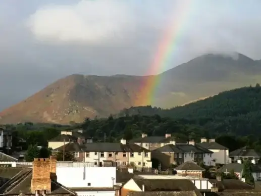 mountain rainbow
