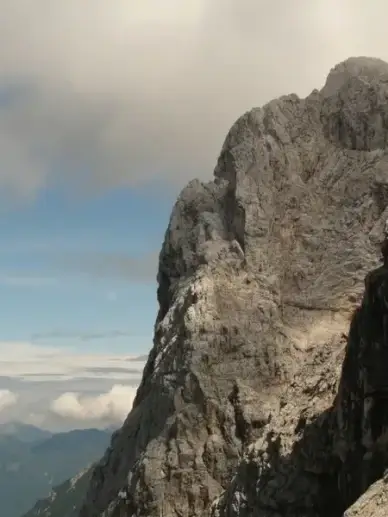 mountain ridge rock