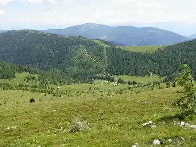 mountains meadow mountain