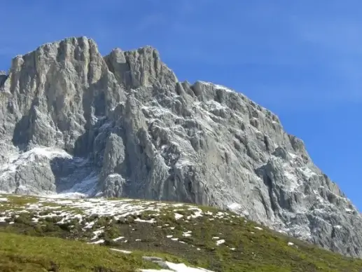 mountains snow solid