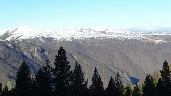 mountains snowy landscape