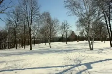 mountaintop trail at frontenac state park minnesota