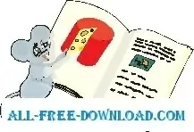 Mouse with Cheese Book