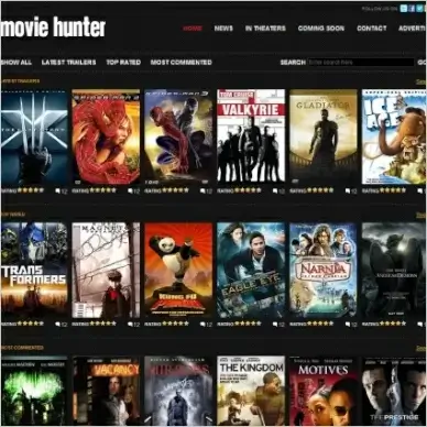 MovieHunter Template