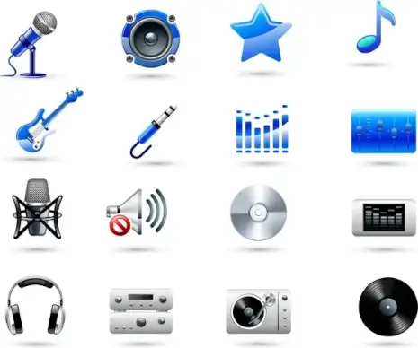 music icons collections