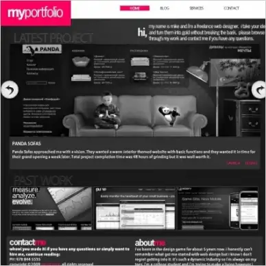 my portfolio Template