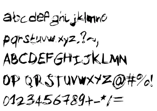 My Sketch Font