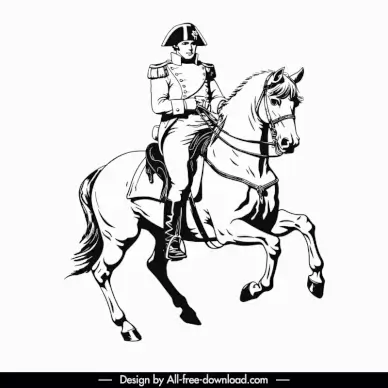 napoleon design elements dynamic riding horse