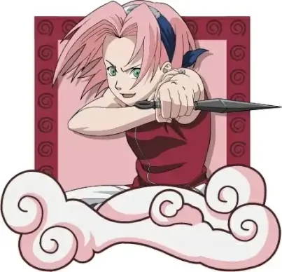 naruto characters vector 2
