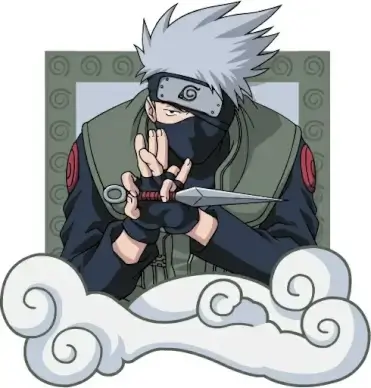 naruto characters vector 4
