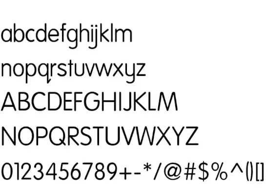 National First Font