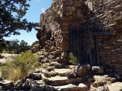 native stone building