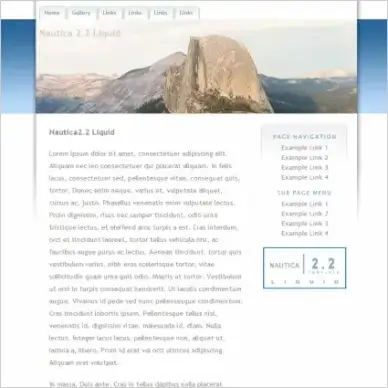 Nautica 2.2 Liquid Template