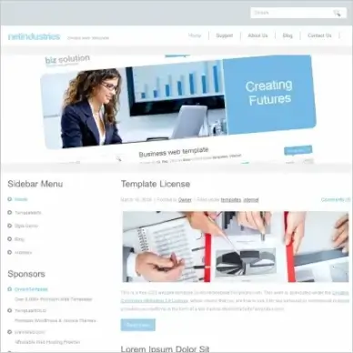 net industries Template