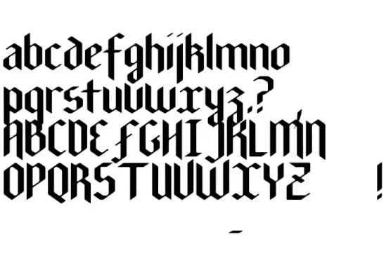 New Gothic Textura