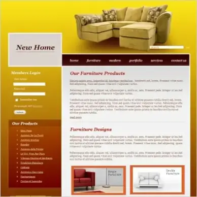 New Home Template