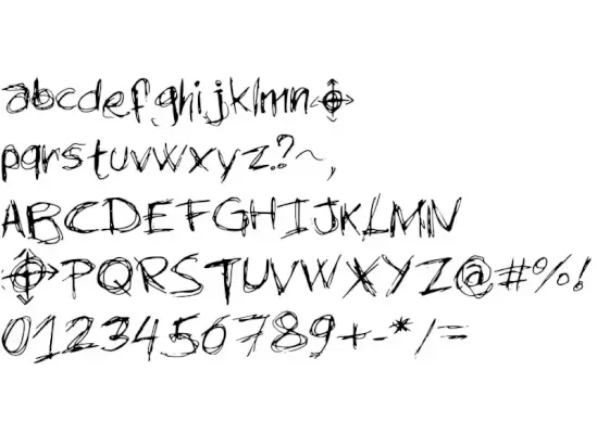 New Slender Mans Writing