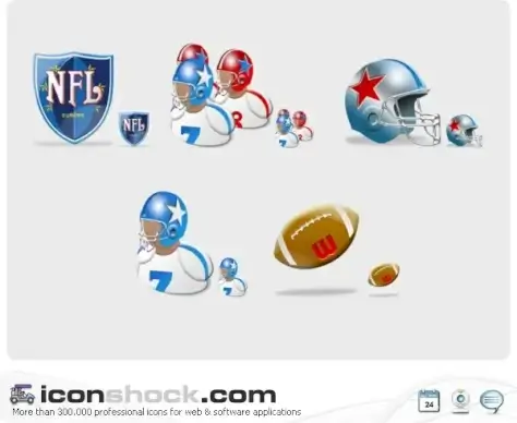 NFL Vista Icons icons pack