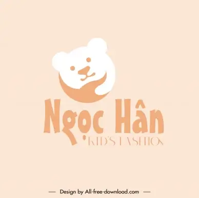 ngc hn kids fashion cute bear face