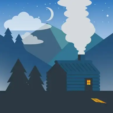 night in country