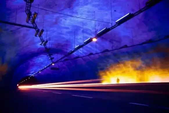 night tunnel