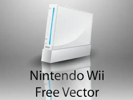 nintendo wii free vector