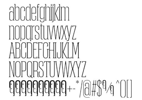 Obcecada Serif