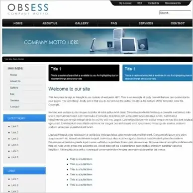 Obsess Template