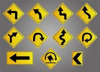 Official road signs