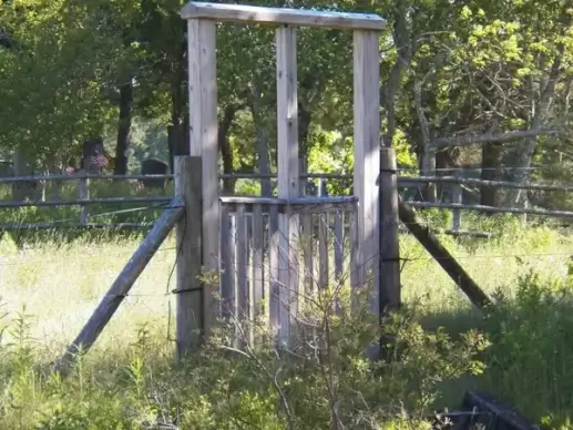 old country graveyard