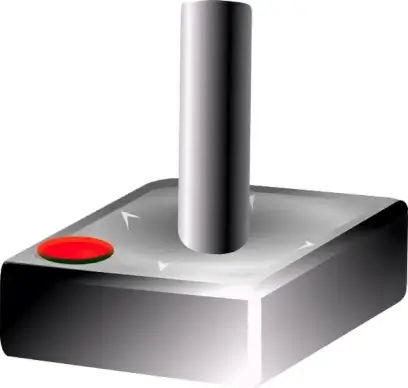 Old Joystick clip art
