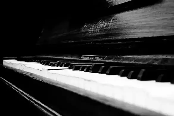 old piano