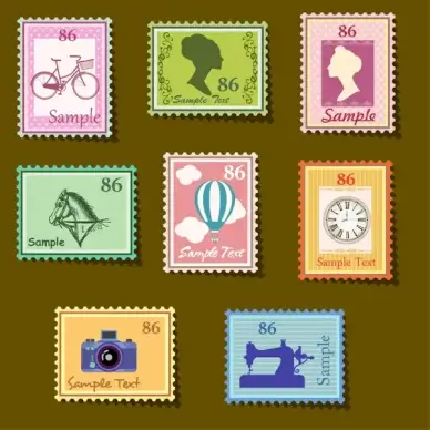 old stamp collection